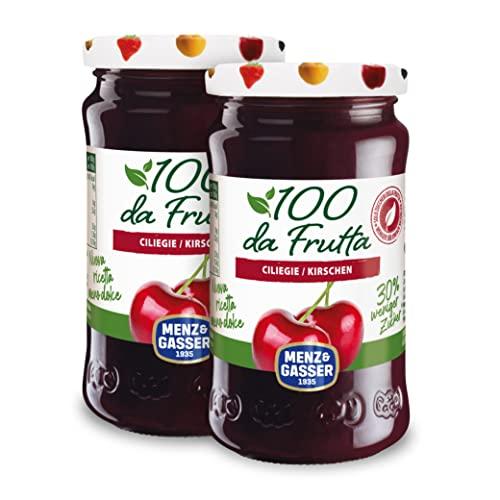 Menz&Gasser Composta di Ciliegie 100% Da Frutta - 2x240g