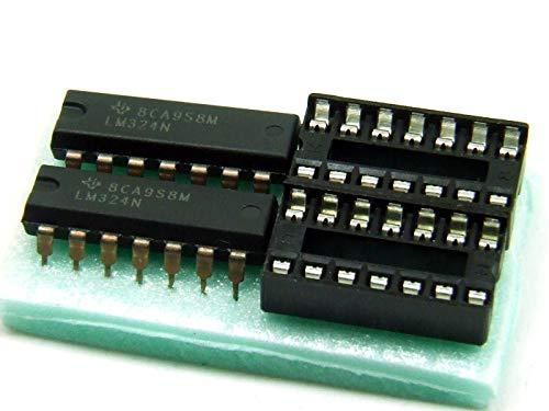 POPESQ® 2 pz. x LM324N con Zoccolo