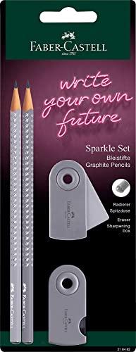 Faber-Castell Sparkle Set Scrittura Grigio