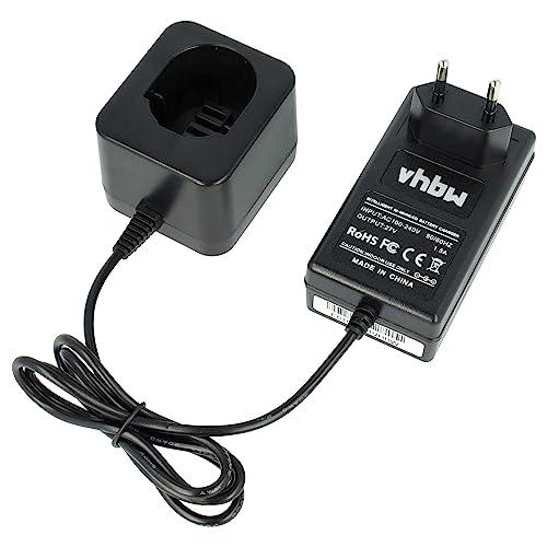 vhbw 220V Caricatore/Alimentatore + Cavo compatibile con Batteria Black & Decker A9252, A9266, A9275, PS130, PS130A