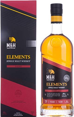 M&H ELEMENTS Sherry Cask Single Malt Whisky 46% Vol. 0,7l in Giftbox
