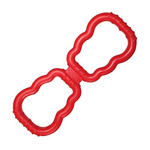 KONG - Tug - Gioco per Cani in Gomma Elastica e Resistente per Tira e Molla - Per Cani Di Taglia Media