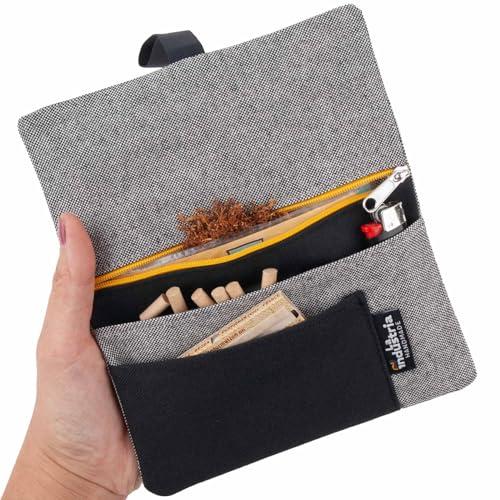 Porta tabacco, cartine, filtri e accendino - Astuccio Portatabacco