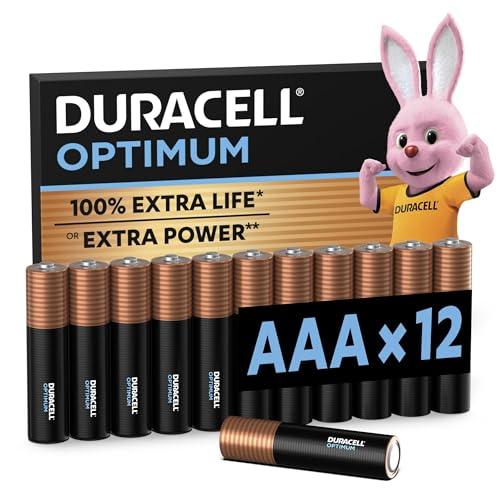 Duracell Optimum AAA - Confezione da 12