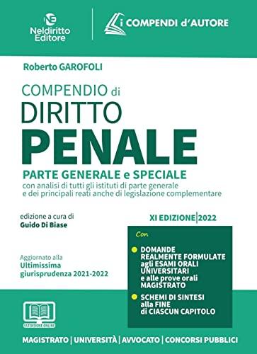 Compendio di Diritto Penale. Parte generale e speciale