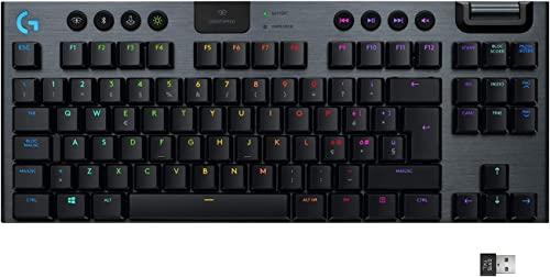Logitech G915 TKL LIGHTSPEED - Tastiera Gaming Wireless Meccanica Tenkeyless