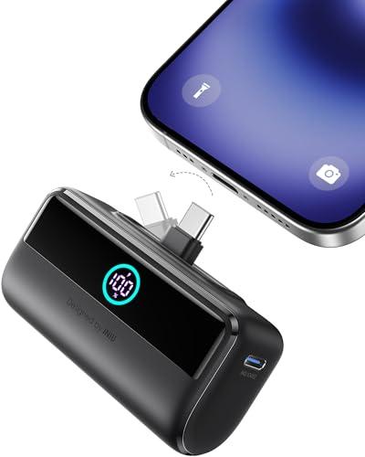 INIU Power Bank Mini 22.5W 5500mAh con Connettore USB-C Pieghevole