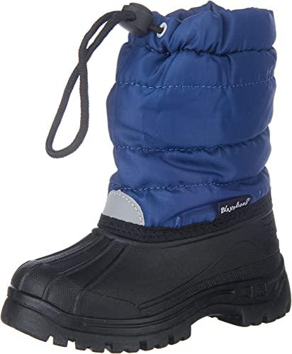 Playshoes Stivaletti Invernali Blu Marino Unisex Bambini