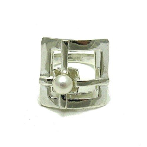 Anello in Argento 925 con Perla 6mm