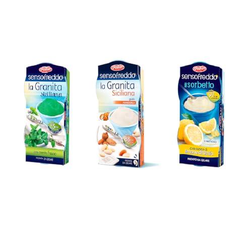 Granita e Sorbetto Siciliani Senso Freddo - Gusti Assortiti