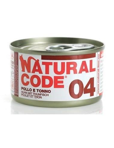 Natural Code Umido per Gatti - Pollo e Tonno (85g)