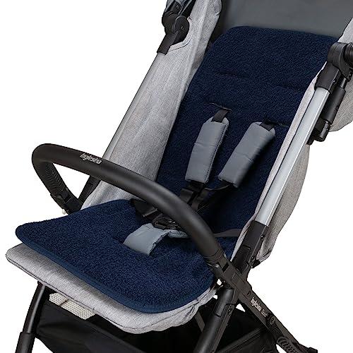 Babysanity® Morbido Riduttore Copri Passeggino Universale Materassino Neonato - Blu