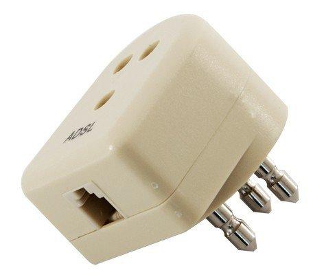 Spina Telefonica Passante con Filtro ADSL Integrato