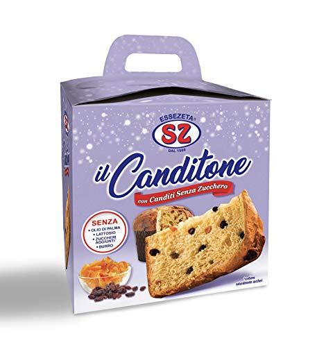 Canditone Senza Zucchero con Canditi e Uvetta - Sz, 650g