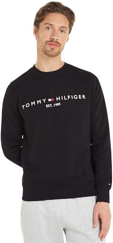Tommy Hilfiger Tommy Logo Sweatshirt Mw0mw11596, Felpa Uomo, Nero (Black), XXL
