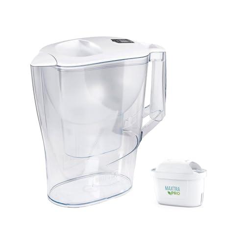 BRITA Aluna Caraffa Filtrante 2,4L Bianca con Filtro MAXTRA+
