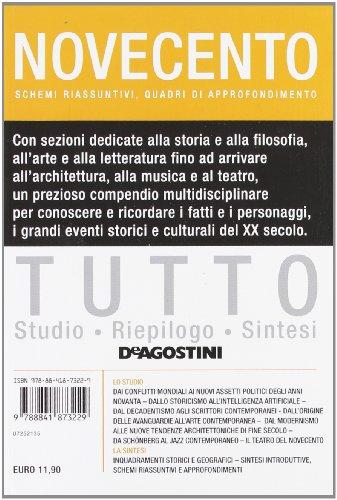 Tutto Novecento. Schemi riassuntivi, quadri di approfondimento