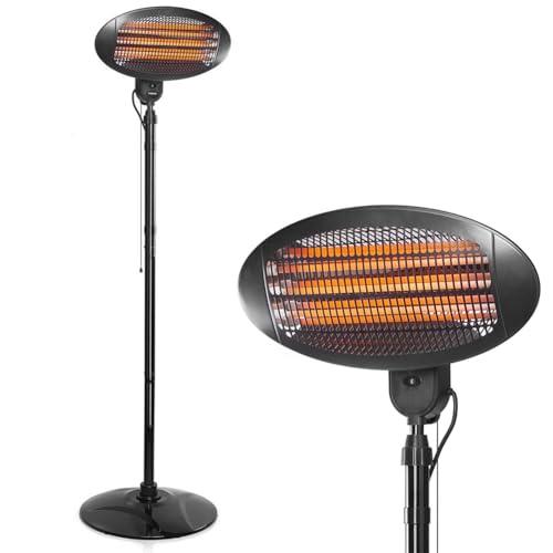 Bakaji Stufa da Esterno al Quarzo Infrarossi: Calore e Versatilità per il Tuo Spazio Outdoor