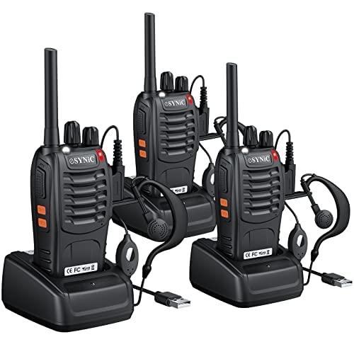 ESYNiC 3PZ Walkie Talkie Ricaricabile