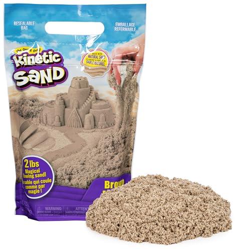 Kinetic Sand, L'Originale Sabbia Modellabile Marrone, 907 g