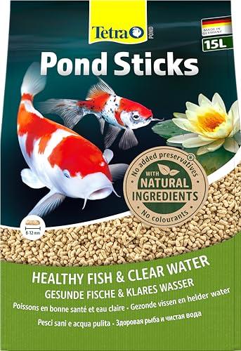 Tetra Pond Sticks Mangime Completo per Pesci da Laghetto, 15 Litri