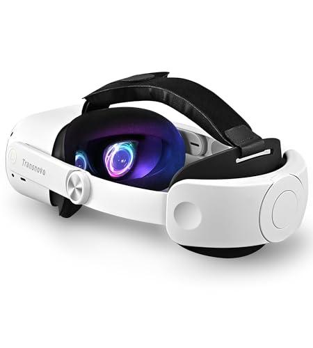 Cinturino Elite Regolabile TRANSNOVO per Oculus Quest 2: Comfort e Supporto Ottimizzati per un'Immersione VR Totale