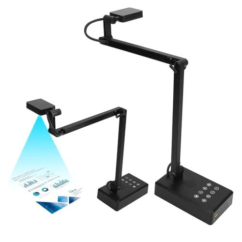 docooler Fotocamera per documenti USB da 16 MP con microfono, autofocus, webcam 4K con braccio flessibile per apprendimento online, apprendimento a distanza, conferenze web, demo dal vivo