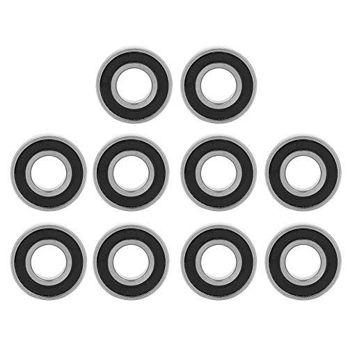 10 Pezzi 6900-2RS Cuscinetti a Sfera, Cuscinetto a Sfere a Gola Profonda Sigillato in Gomma Cuscinetto a Sfere a Gola Doppia Schermata, 10 * 22 * 6mm