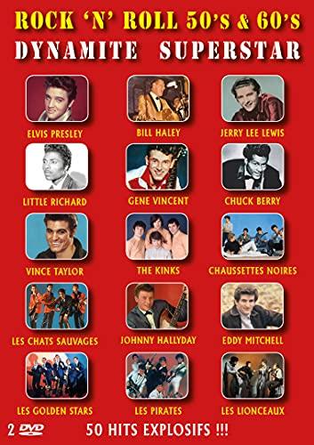 Rock N Roll 50s and 60s Dynamite Superstar-50 Hits Explosifs-2 DVD