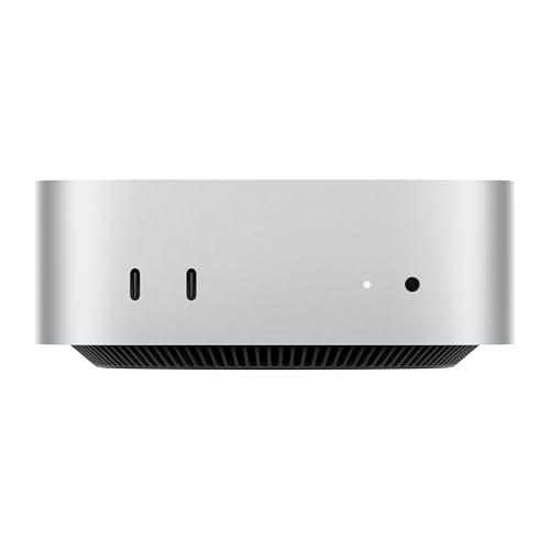Apple Mac mini con chip M4, CPU 10-core e GPU 10-core - 24 GB di memoria unificata, 512 GB di archiviazione SSD, Gigabit Ethernet