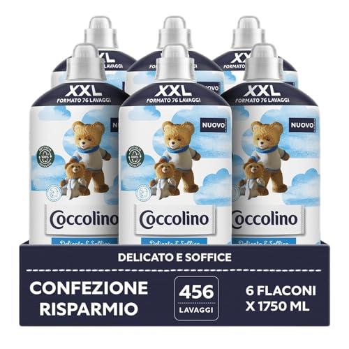 Coccolino Ammorbidente Concentrato Delicato e Soffice XXL