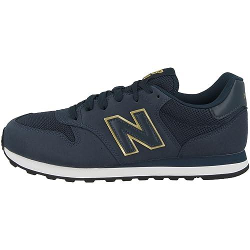 New Balance 500v1 Donna - Sneaker Navy/Bianco