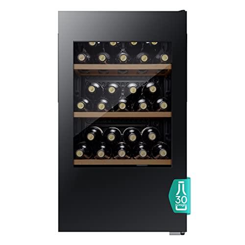 Hisense RW12D4NWG0 - Cantinetta Vino 30 bottiglie, Monotemperatura, Vetri Anti UV, Ripiani in Legno, Display Touch, Illuminazione Led, Anno 2022