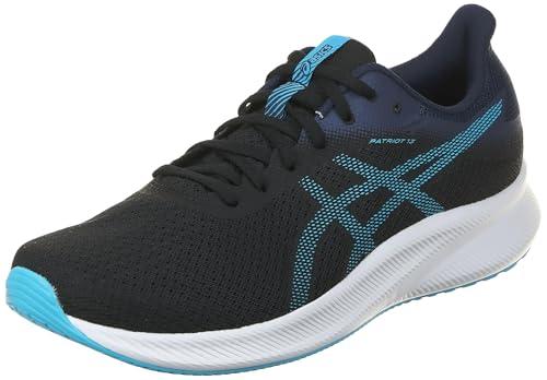 Asics Patriot 13, Sneaker Uomo, Nero Digital Aqua, 46 EU