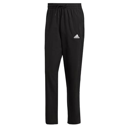 Pantaloni Adidas Aeroready Essentials Stanford Open Hem Embroidered Small Logo Uomo, Neri