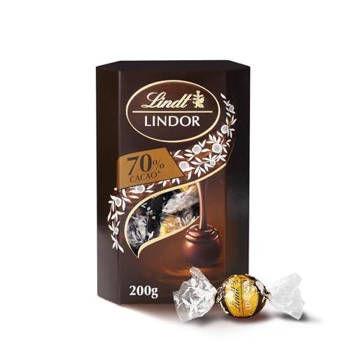 Lindt Lindor Praline Cioccolato Extra Fondente 70% - 200g