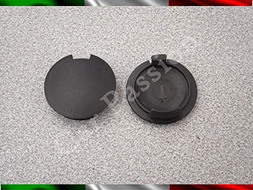 Tappo Copri Gancio Traino Smart Fortwo 2007-2014 (Anteriore + Posteriore) in ABS