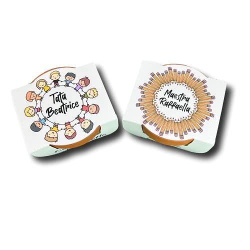 Piccolo Vaso in Terracotta con Semi Personalizzato - Regalo Maestra Fine Anno Scolastico