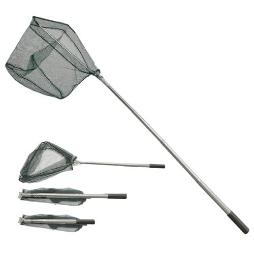 Retino da Pesca Pieghevole Estensibile Telescopico 155cm