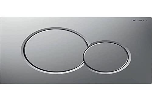 Geberit Sigma01 - Pulsante di comando per WC Cromo Opaco