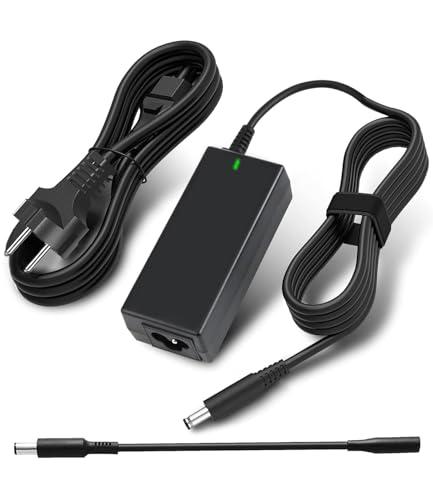 Alimentatore Compatibile Dell 65W 45W, Caricatore Cluvox per Inspiron, Latitude, Vostro - Connettori 4.5x3.0mm & 7.4x5.0mm