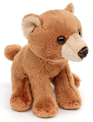 Uni-Toys - Orso bruno Plushie – 13 cm (lunghezza) – Orso peluche – peluche