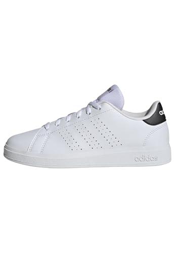 Adidas Advantage Base 2.0 Scarpe Junior Unisex - Bambini e Ragazzi, Bianco Nuvola/Bianco Nuvola/Nero Core