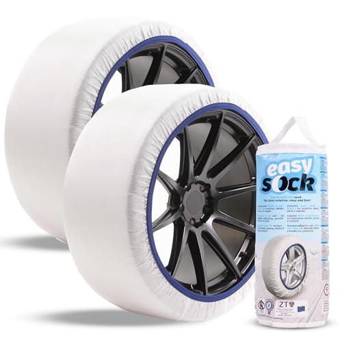 Catene da neve per auto in tessuto Easy Sock taglia XL - Set di 2