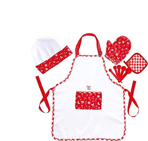 Hape Pack | Set da Gioco per Travestimento da Chef con Accessori da Cucina per Bambini