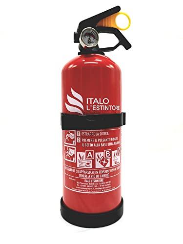 Estintore a Polvere ABC 1kg Omologato RINA e MED per Barche, Auto, Moto e Abitazioni