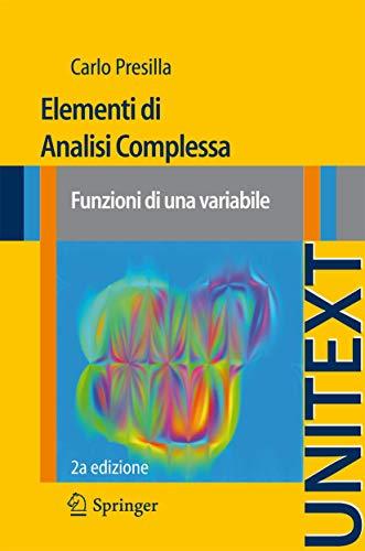 Elementi di Analisi Complessa: Funzioni di una variabile: 72