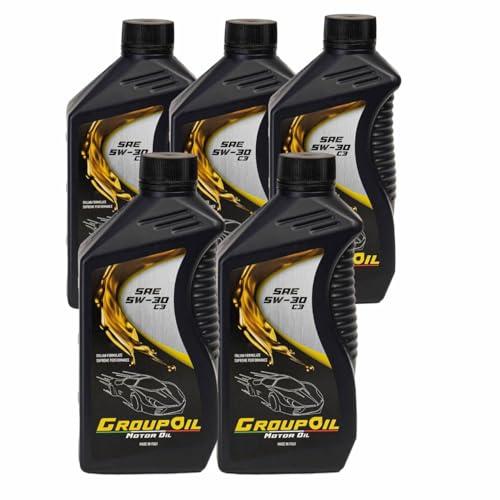 GROUPOIL 5W30 ACEA C3 - Olio motore totalmente sintetico 5L