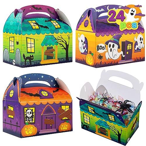 JOYIN 24 Scatole Halloween 3D - Case di Cartone per Dolcetti