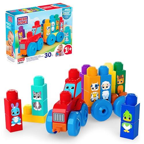 Mega Bloks - Trattore degli Animali Costruisci e Impara